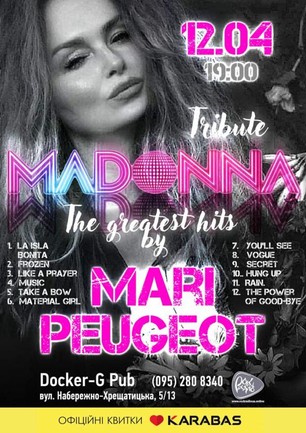 Tribute Madonna - Mari Peugeot