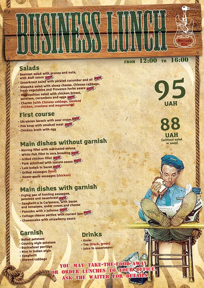 Business Lunch, Docker's ABC Business Lunch