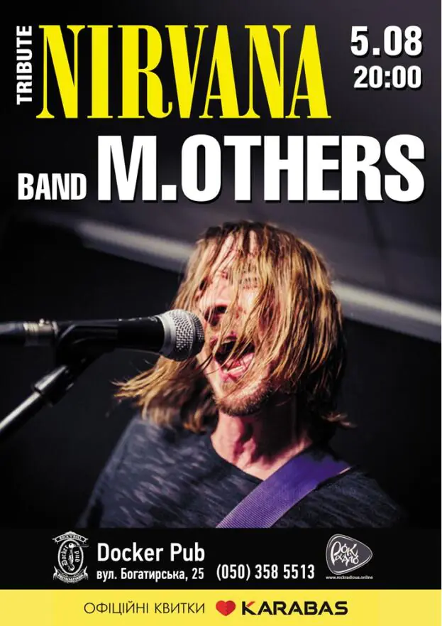 Tribute «Nirvana» band «M.OTHERS»