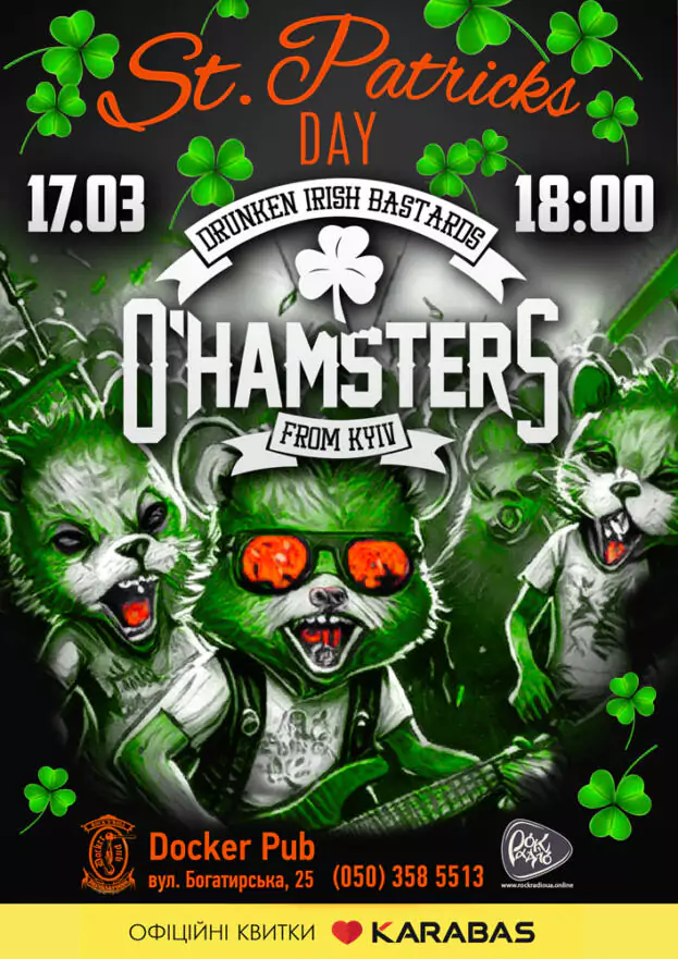 O'Hamsters - St. Patrick’s Day
