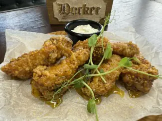 Курячі крильця в гірчично-медовому соусі - 300/50 гр