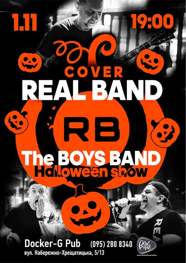 Halloween show - Real Band & The Boys Band
