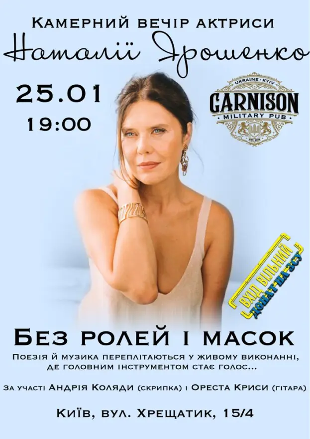 Наталія Ярошенко - Без ролей і масок