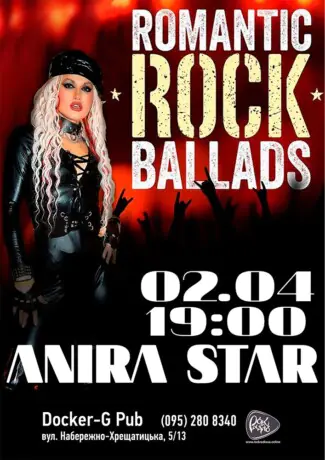 ANIRA STAR - Romantic Rock Ballads