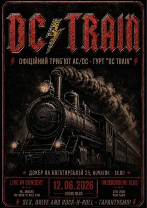 Трибʼют AC/DC – гурт DC Train