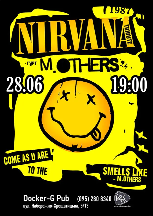 Трибʼют Nirvana - гурт M.OTHERS