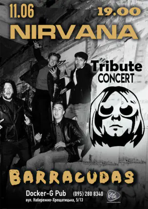 Триб`ют Nirvana – гурт Barracudas