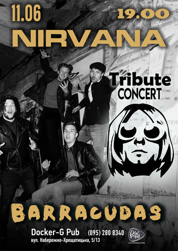 Триб`ют Nirvana - гурт Barracudas