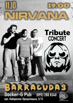 Триб`ют Nirvana – гурт Barracudas