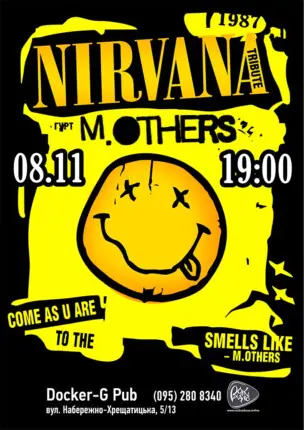 Трибʼют Nirvana – гурт M.OTHERS