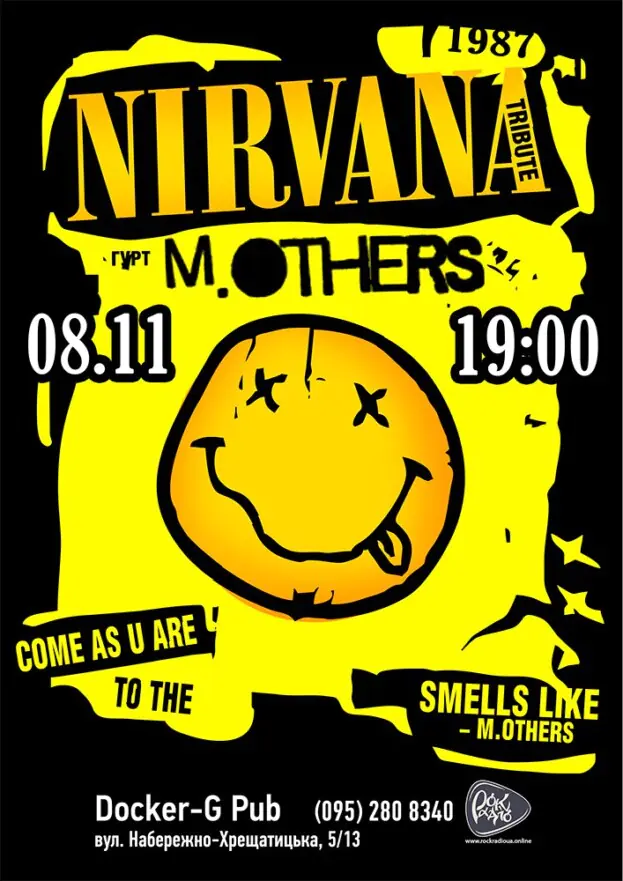 Трибʼют Nirvana - гурт M.OTHERS