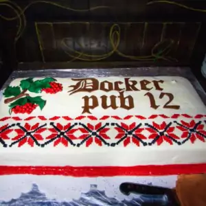 День Рождения Докер паба. Нам 12 лет